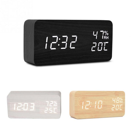 Smart Wooden Alarm Clock - wnkrs