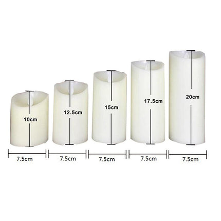 Flameless LED Candles 3 Pcs Set - wnkrs