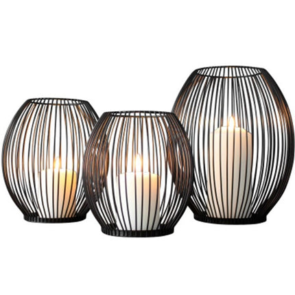 Metal Cage Style Candle Holder - wnkrs