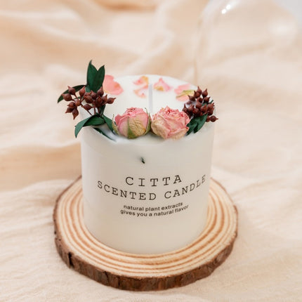 Romantic Scented Pillar Candle - wnkrs