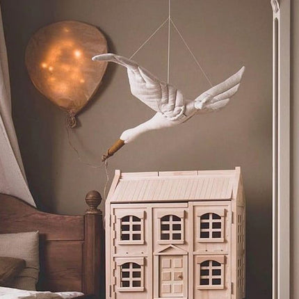 Kids Room Stuffed Swan Pendants - wnkrs