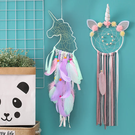 Unicorn Themed Dream Catcher - wnkrs