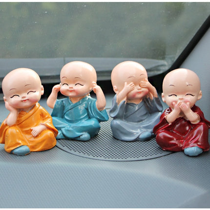 Little Monk Figurines 4 Pcs Set - wnkrs