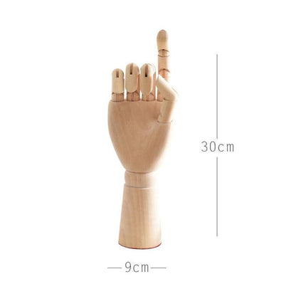 Wooden Hand Figurines - Wnkrs