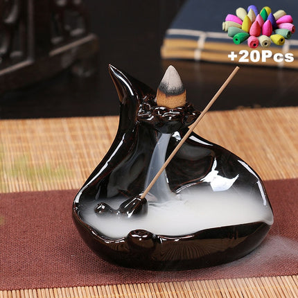 Creative Backflow Stick Incense Burner - Wnkrs