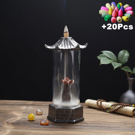 Ceramic Chinese Dragon Incense - Wnkrs