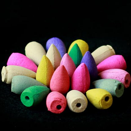 10 Pcs Mixed Natural Incense Cones Set - wnkrs