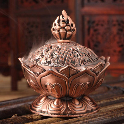 Mini Tibetan Lotus Incense Burner - Wnkrs