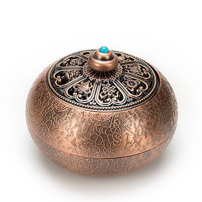 Carved Metal Incense Burner - Wnkrs