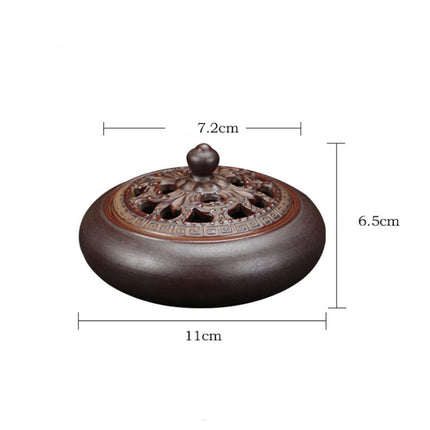 Carved Ceramic Incense Burner - Wnkrs