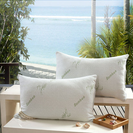 Bamboo Fiber Rectangle Shaped Pillow for Sleeping - wnkrs