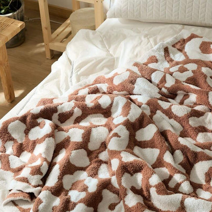 Knitted Printed Blanket - wnkrs