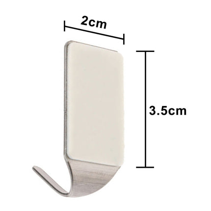 8 Pcs Bathroom Robe Wall Hooks - wnkrs