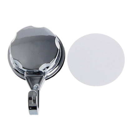 Chrome Vacuum Robe Hooks for Bathroom - wnkrs