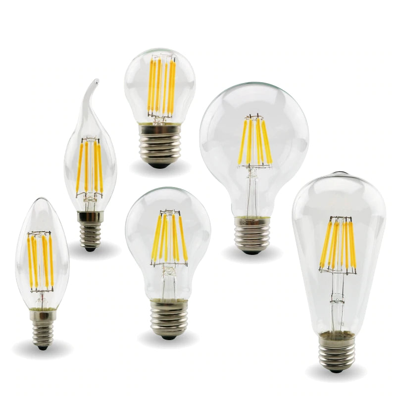 Retro Style Glass Edison LED Filament Bulb