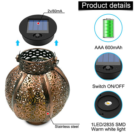 Retro Hanging Solar Light - Wnkrs