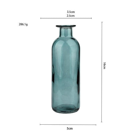 Transparent Glass Decorative Vase - wnkrs