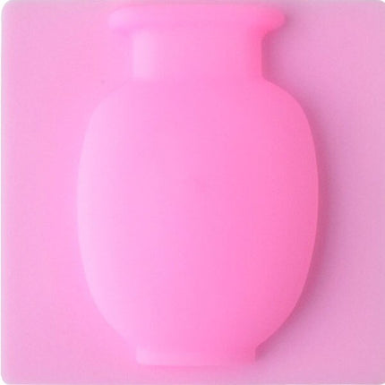 Sticky Silicone Wall Flower Vase - wnkrs