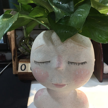 Nordic Human Head Flower Pots - wnkrs