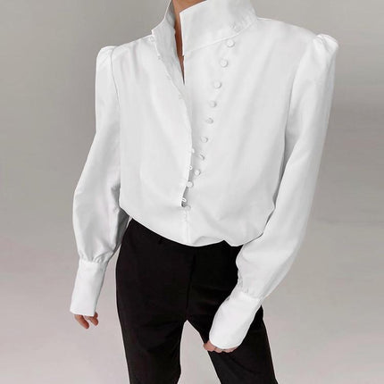 Elegant Turtleneck Blouse for Women - Wnkrs