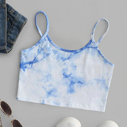 Women's Tiedye Textured Tank Top - Wnkrs