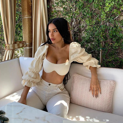 Backless Summer Crop Top for Women - Wnkrs