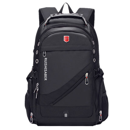 Men's Diagonal Zippper USB Backpack - Wnkrs