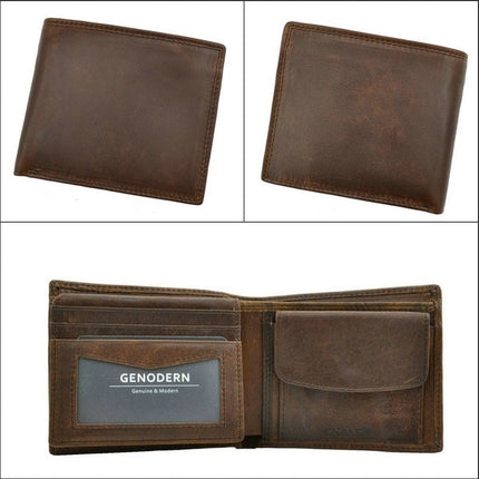 Minimalistic Leather Wallet for Men - Wnkrs
