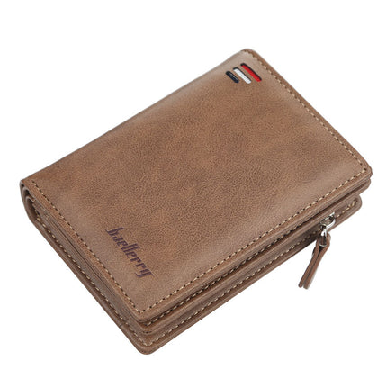 Men's Short Leather Wallet - Wnkrs