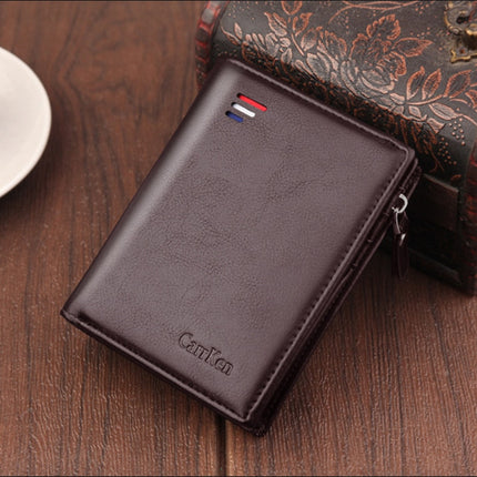 Men's Short Leather Wallet - Wnkrs