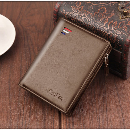 Men's Short Leather Wallet - Wnkrs