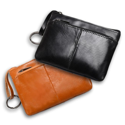 Men's Genuine Leather Short Wallet - Wnkrs