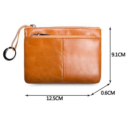 Men's Genuine Leather Short Wallet - Wnkrs