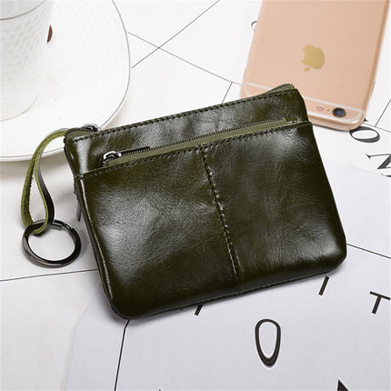 Men's Genuine Leather Short Wallet - Wnkrs