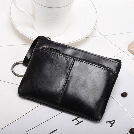 Men's Genuine Leather Short Wallet - Wnkrs