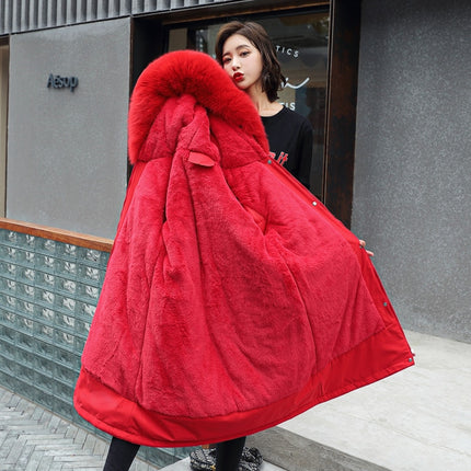 Women's Warm Cotton Lined Winter Coat - Wnkrs