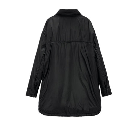 Women's Casual Cotton Single Breasted Coat - Wnkrs