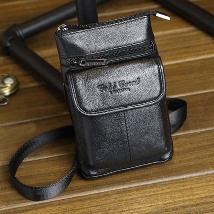 Cowhide Leather Waist Bag - Wnkrs