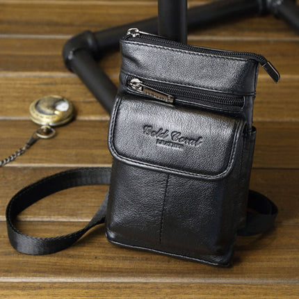 Cowhide Leather Waist Bag - Wnkrs