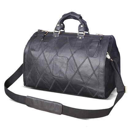 Vintage Genuine Leather Duffel Bag for Men - Wnkrs