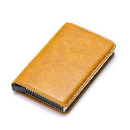 Unisex PU Leather Vintage RFID Wallet - Wnkrs