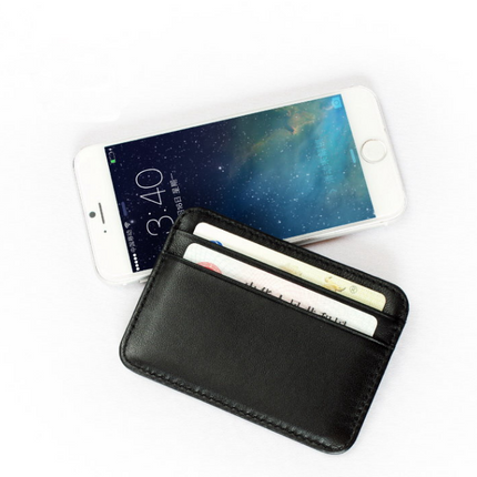 Extra Slim Leather Card Holder - Wnkrs