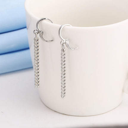Punk Style Tassel Earrings for Men - Wnkrs