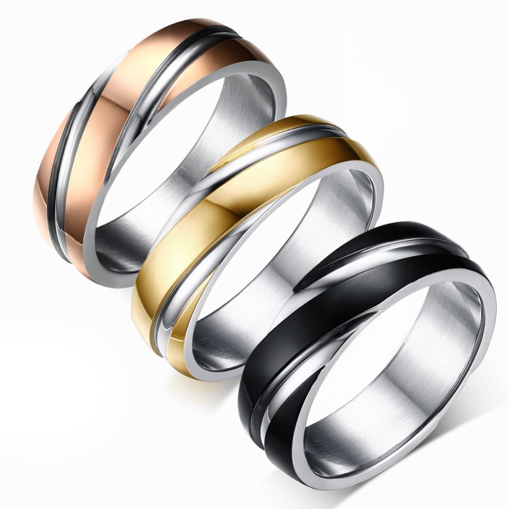 Stainless Steel Wedding Ring for Men