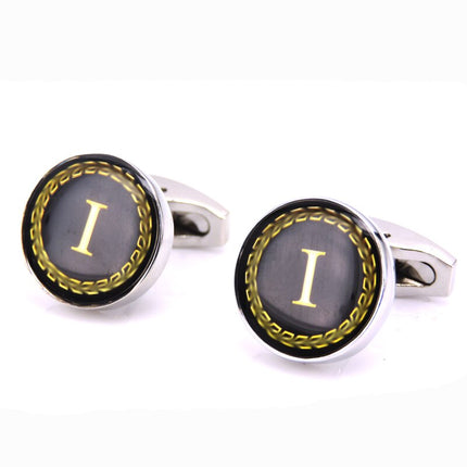 Litera Printed Men's Cufflinks - Wnkrs