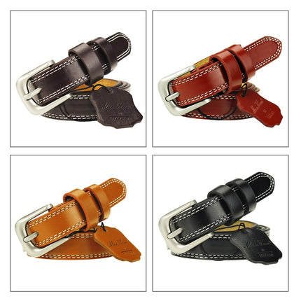Stylish Cowhide Leather Belt for Women - Wnkrs