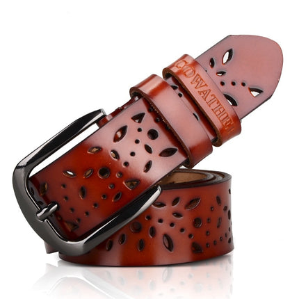 Women's Casual Leather Belt - Wnkrs