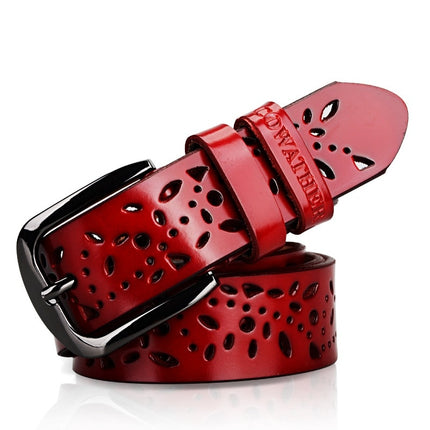 Women's Casual Leather Belt - Wnkrs