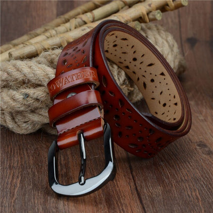 Women's Casual Leather Belt - Wnkrs