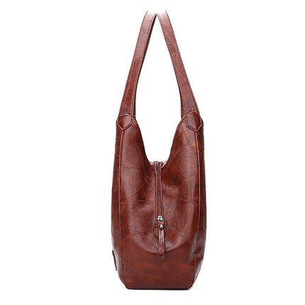 High-Capcaity PU Leather Women's Handbag - Wnkrs